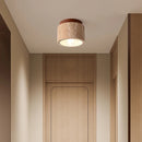 Plafonnier spot décoratif japonais Wabi Sabi rétro moderne jaune grotte pierre crème vent couloir couloir hall balcon