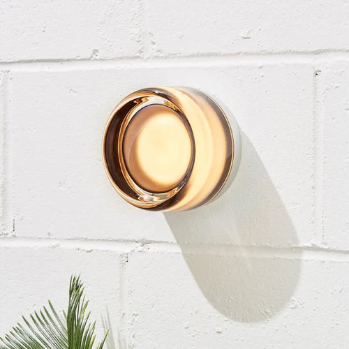 Nordic heavy glass wall light by Danish designer - vue 3 sur 9