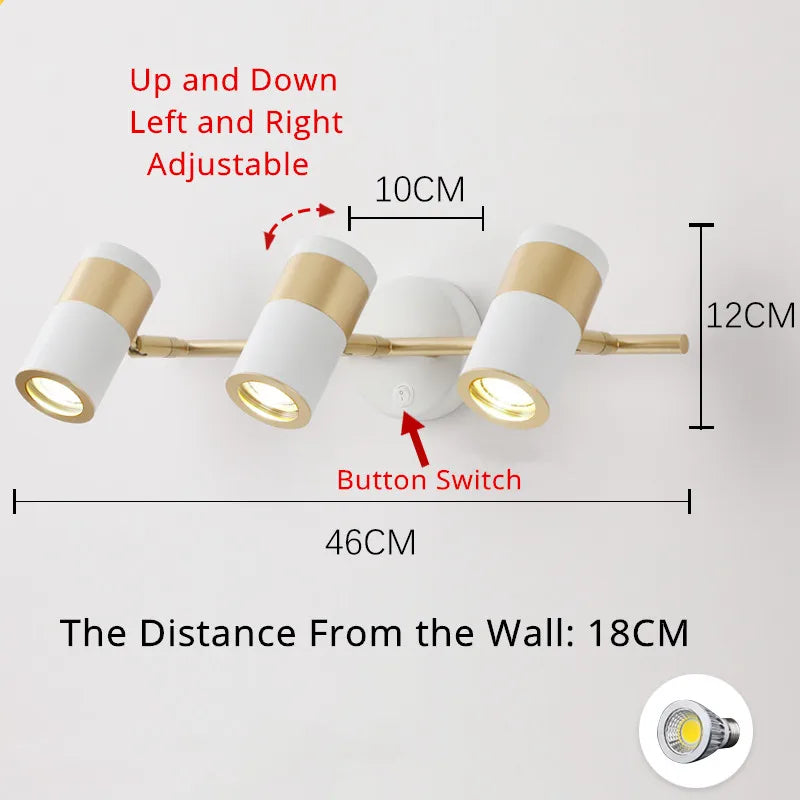 Applique LED Enoire E14 - Nero, oro - Mono lampada, doppia lampada - 220V -  Eurekaled