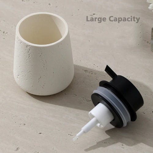 bouteille de désinfectant en marbre wabi-sabi pour maison décoration pratique - vue 6 sur 8