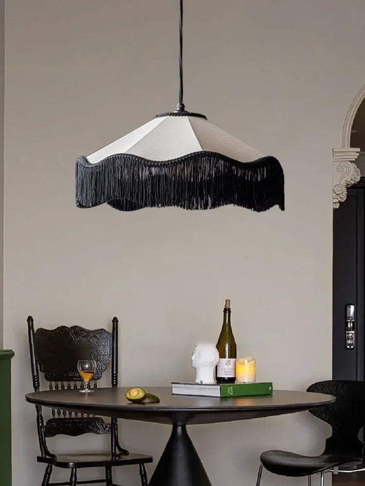 lustre rétro français vintage style américain pour intérieur élégant - vue 6 sur 8