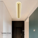 Modern minimalist nordic LED chandelier for hallway or balcony