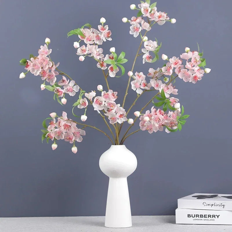 fleurs artificielles en soie pour décoration intérieure élégante - vue 7 sur 9