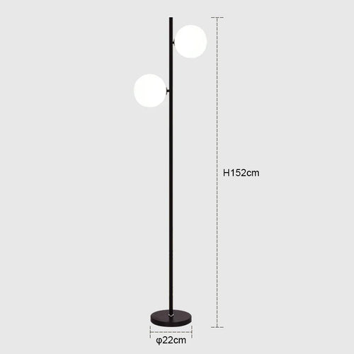 Modern minimalist Scandinavian creative decorative floor lamp - vue 10 sur 9