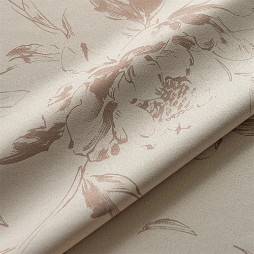 Rideau moderne motif floral occultant salon chambre - vue 8 sur 8