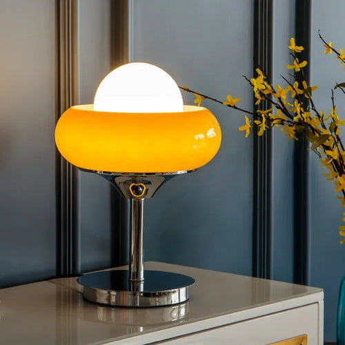 Modern designer table lamp for retro décor - vue 4 sur 10