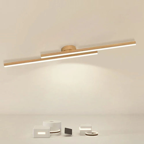Plafonnier minimaliste à longue bande - vue 2 sur 24