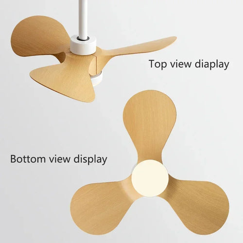 mini ventilateur de plafond moderne avec lumières pour enfants - vue 4 sur 13
