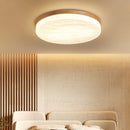 plafonniers led minimaliste en bois massif pour entrée