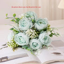 bouquet de pivoines artificielles pour décoration intérieure