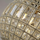 Suspension Lampe K9 Cristal Style Cour Médiévale
