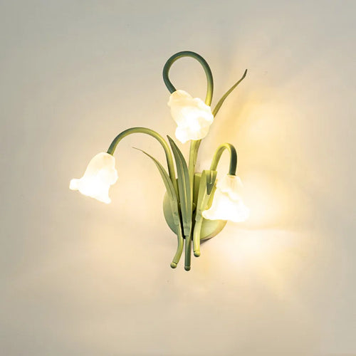 Applique murale rétro restaurant vert éclairage led