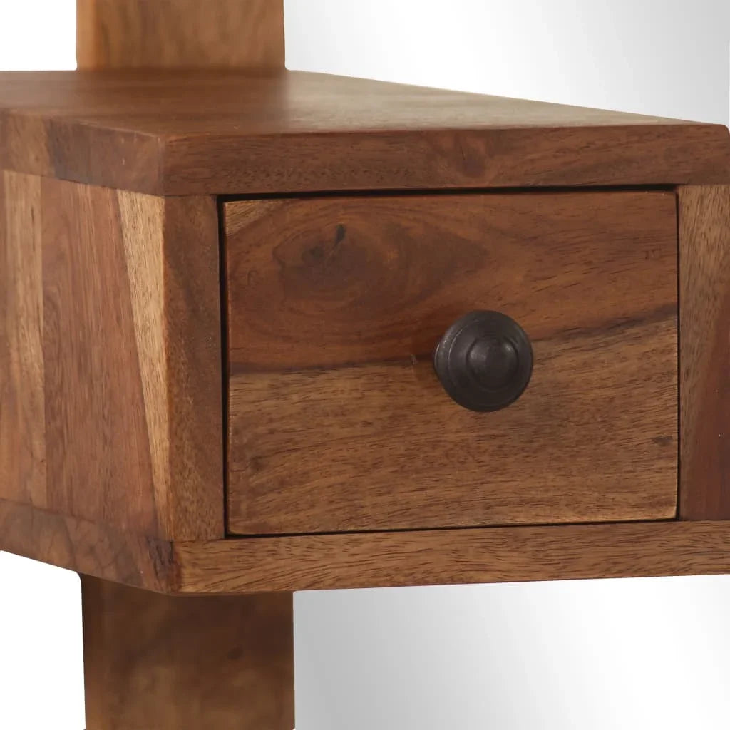 miroir cosmétique avec tiroirs en bois décoratif pour intérieur - vue 8 sur 7