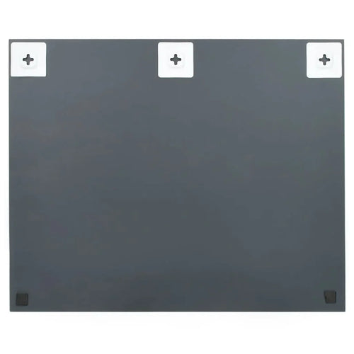 Frameless Wall Mirror with Glass Rectangular LED Lamps, Home Decoration Wall Wall Decoration Living Room Decoration - vue 7 sur 7