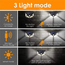 applique solaire extérieure étanche avec capteur de mouvement 100 led