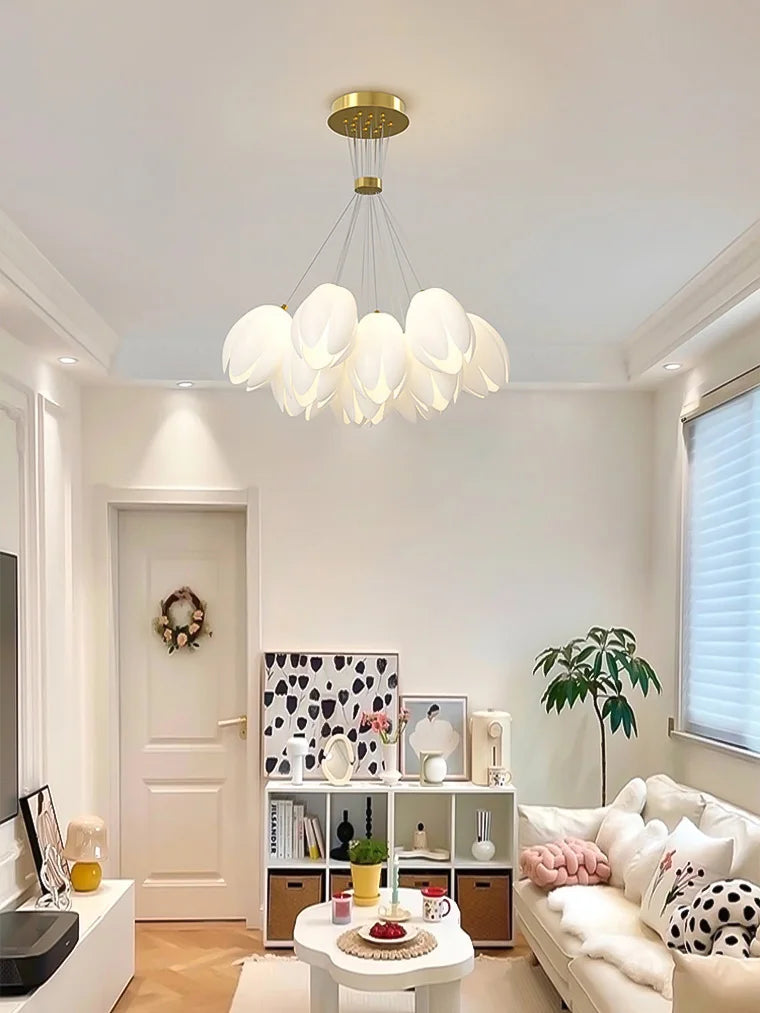 lustre moderne suspendu pour éclairage intérieur économique - vue 3 sur 8