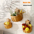 Kitchen Organizer Basket for Ginger Garlic and Onion Storage, Wall Hanging, Cute Small Basket, Storage Box