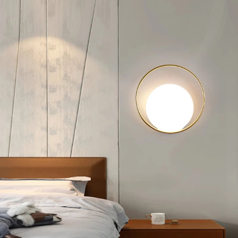 applique murale led moderne design pour lecture et protection des yeux - vue 5 sur 14