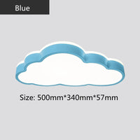 plafonnier led design moderne en forme de nuage pour enfants