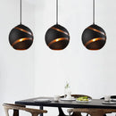 suspension nordiques modernes en verre pour décoration loft bar