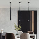 Cône suspension LED lampe Long Tube bulle acrylique cuisine île salle à manger boutique Bar comptoir décoration cylindre tuyau suspension