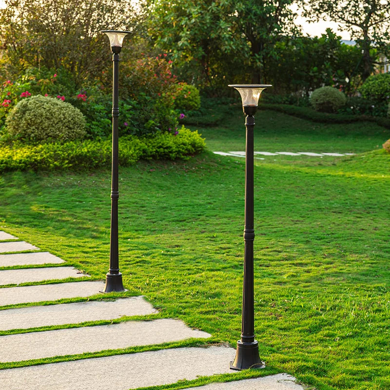 Solar LED garden lamp for outdoor paths and garden - vue 4 sur 13