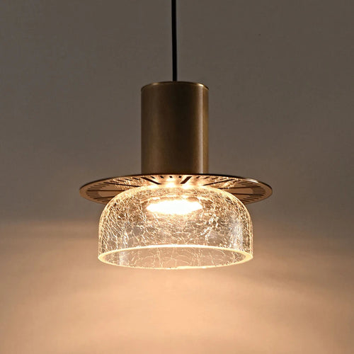suspension créative en verre pour éclairage intérieur réglable