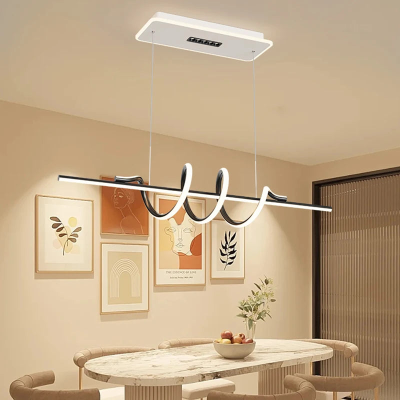 lampe suspendue décorative avec projecteur led pour divers usages