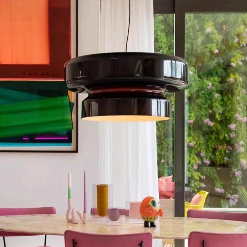 lustre design espagnol en verre pour intérieur moderne