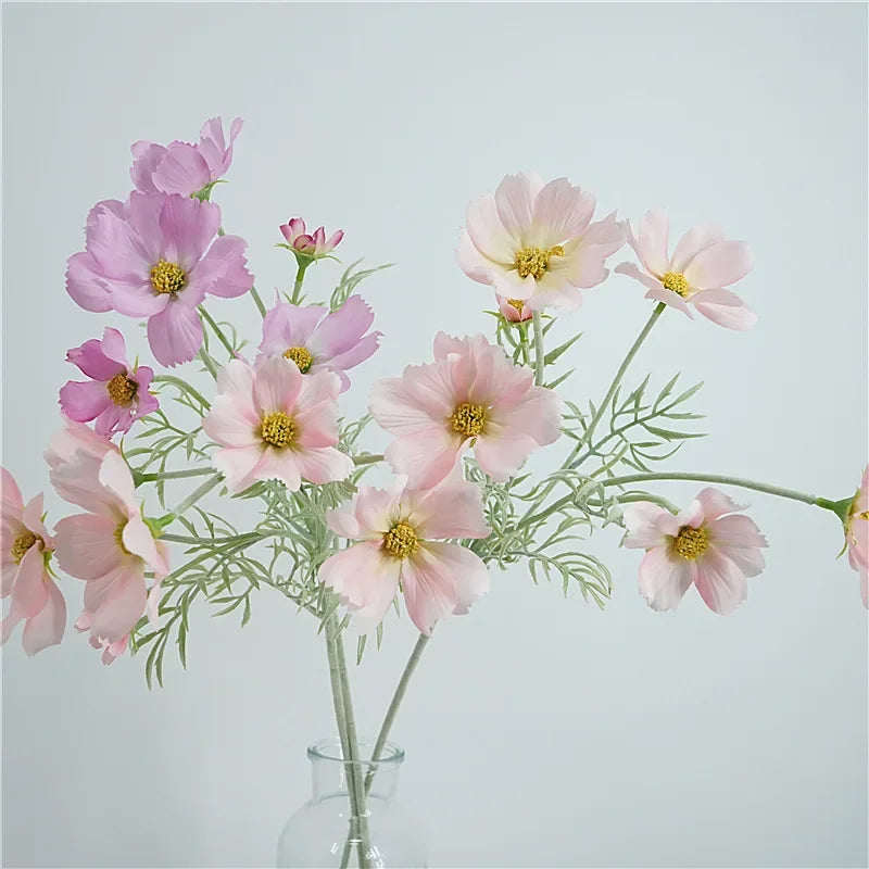 lot de 3 fleurs artificielles décoratives pour événements festifs - vue 4 sur 8