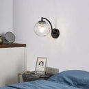 Nordic minimalist glass ball wall light for home