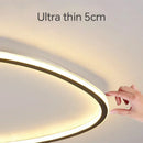 lustre moderne à leds pour décoration intérieure élégante