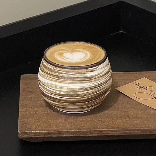 Tasse a the japonaise ceramique brute style artisanal