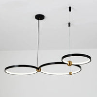 Modern minimalist LED chandelier for dining table decorative pendant light