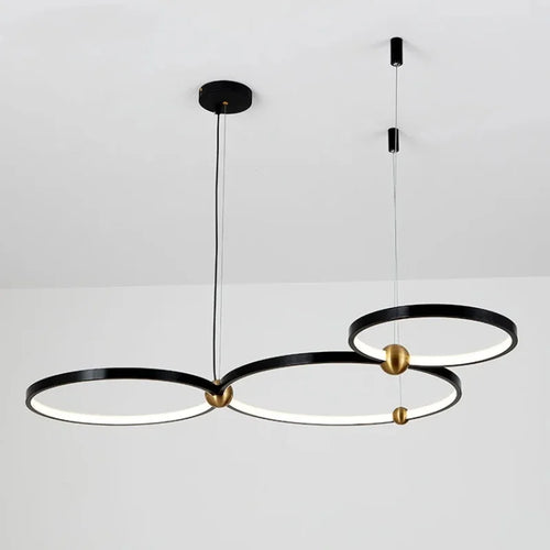 Modern minimalist LED chandelier for dining table decorative pendant light