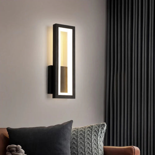 Modern minimalist LED wall light for interior decoration - vue 2 sur 12