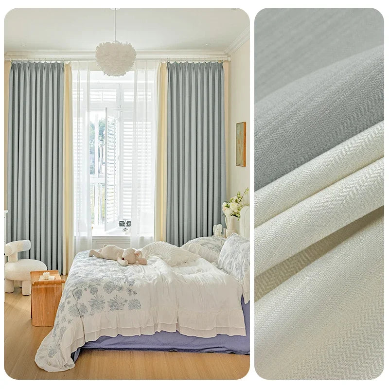 Rideau occultant moderne style ins pour salon chambre