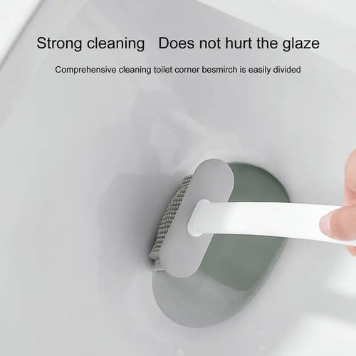 brosse de toilette à séchage rapide avec support mural et nettoyage efficace - vue 3 sur 9