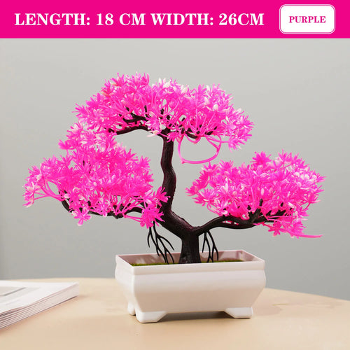 plantes artificielles bonsaï petit arbre décoration intérieure et extérieure - vue 18 sur 32