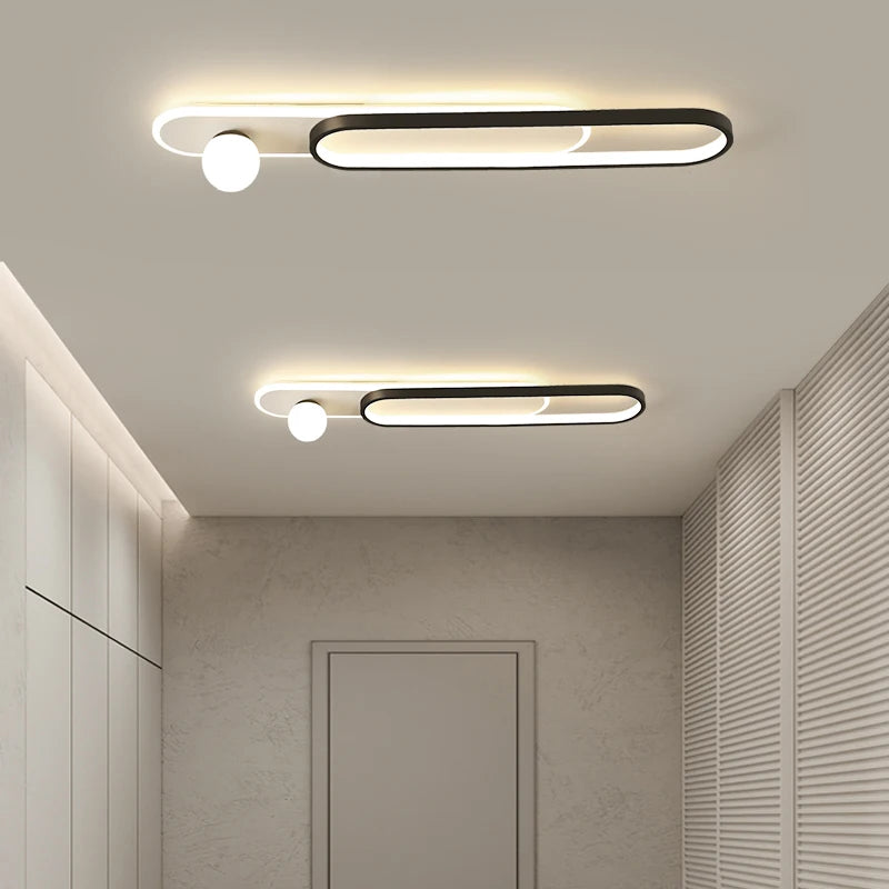 Plafonnier led moderne pour foyer hôtel hall et maison - vue 7 sur 18