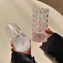 Verre cocktail hockey design original fond epais