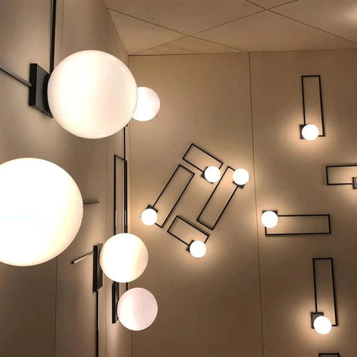 Minimalist Nordic ceiling light for modern decor - vue 2 sur 10