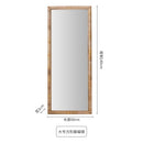 Full length mirror, floor mirror, girls' makeup, dressing, dressing, rattan net, Nordic fitting mirror, ins