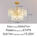 lustre en verre de style luxueux pour intérieur élégant