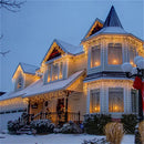 guirlande lumineuse extérieure décorations de Noël pour hiver