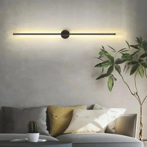 Une paire applique murale LED lampe moderne or applique murale LED applique salon décor à la maison applique murale pour escalier couloir 60/100 cm 2 pièces - vue 7 sur 10