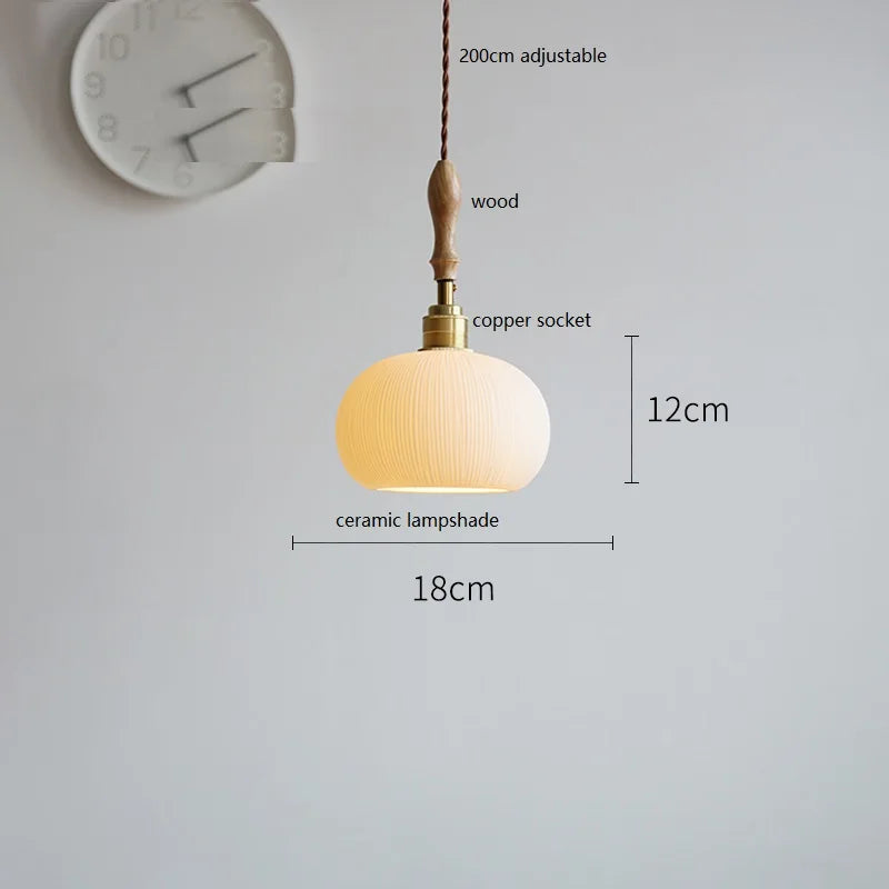 Suspension fleur en céramique moderne - vue 25 sur 30