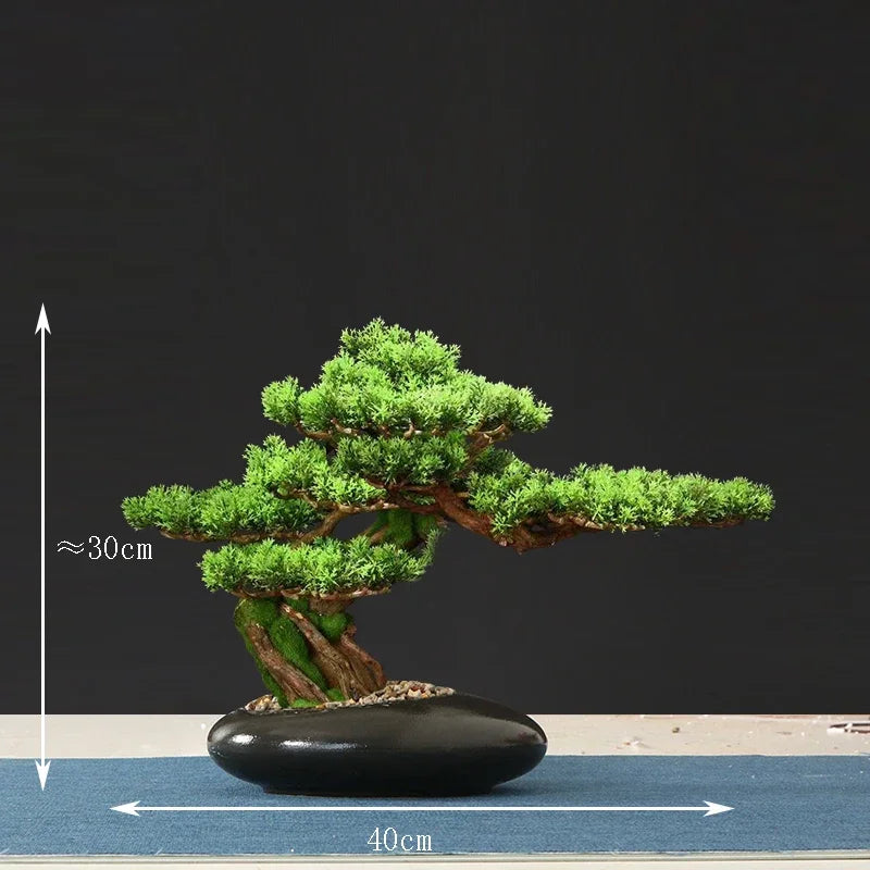 décoration intérieure faux arbre bonsaï style chinois pour intérieur et extérieur - vue 22 sur 22
