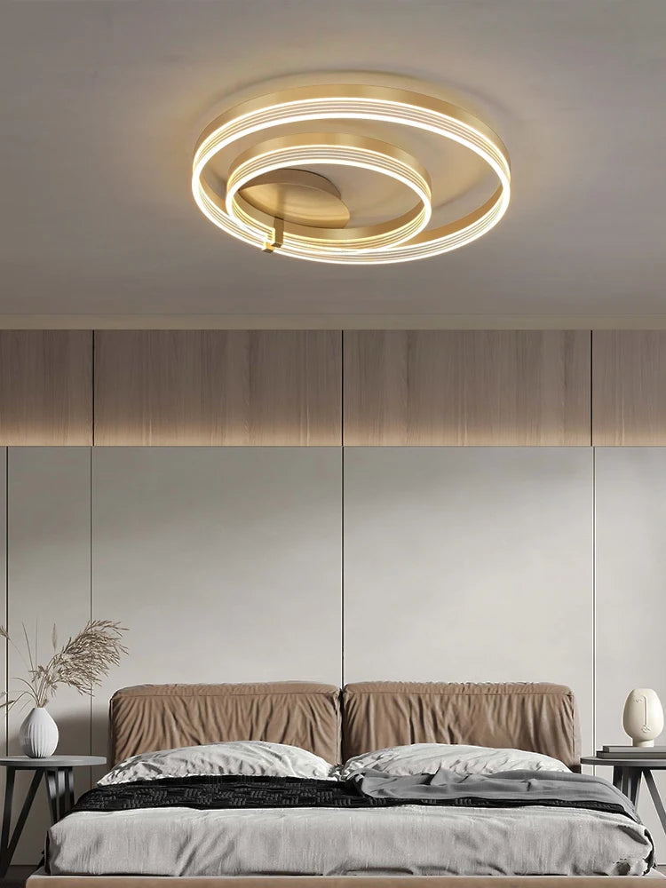Plafonnier de luxe moderne et minimaliste
