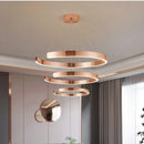lampes led simplifiées suspendues pour décoration d'intérieur